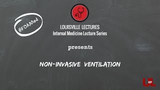 NonInvasive Ventilation with Dr Rosenblum [upl. by Julianna]