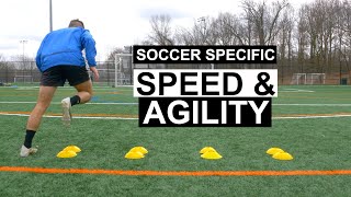 Soccer Specific Speed amp Agility Training [upl. by Neerihs427]