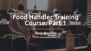 Food Handler Training Course Part 1 [upl. by Eimam]