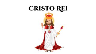 CRISTO REI  ANO LITURGICO  DESENHOS BÍBLICOS  CATEQUESE [upl. by Ecinue]