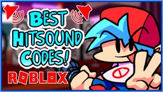 THE BEST HITSOUND CODESIDs For Roblox Funky Friday [upl. by Ahsiryt]