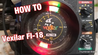 How to use a Vexilar Fl18 [upl. by Ahsennek]