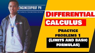 DIFFERENTIAL CALCULUS Limits and Basic Formulas [upl. by Campagna]