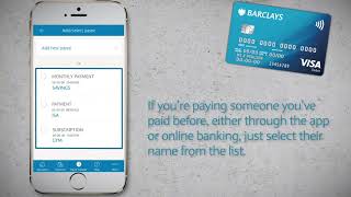 The Barclays app  How to make payments [upl. by Fawne]