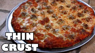 Perfect Chicago ThinCrust Tavern Style Pizza at Home [upl. by Dranoc635]