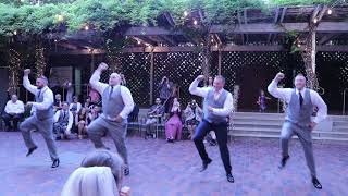 Best Groomsmen wedding dance EVER [upl. by Ajnotal592]