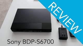 Sony BDP S6700 Bluray Player Review [upl. by Bala]