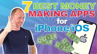 7 Best Money Making Apps for iPhoneiOS Legit and FREE [upl. by Ennahoj]