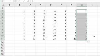 Cellen automatisch vullen met de vulgreep in Excel [upl. by Ramin293]