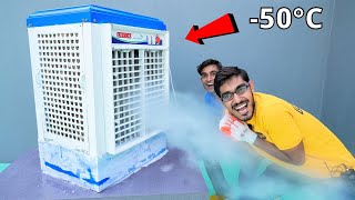 We Made Coolest Cooler In World  इसके आगे AC भी फेल है🥶50°C  हाड़ कपाने वाली ठंडक [upl. by Rehptosirhc150]