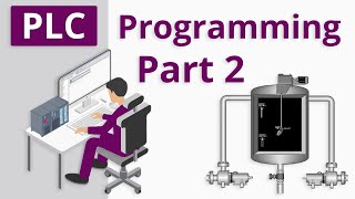 PLC Programming Tutorial for Beginners Part 2 [upl. by Alrahc]