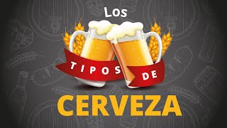 Los TIPOS de CERVEZA 🍺 en 5 minutos [upl. by Pincas7]