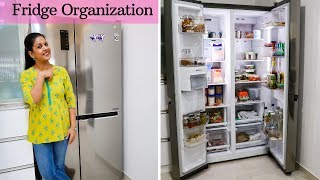 Fridge Organization Ideas  Tips To Organize Fridge [upl. by Lenrad]