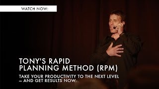 Tony Robbins Rapid Planning Method [upl. by Amme597]