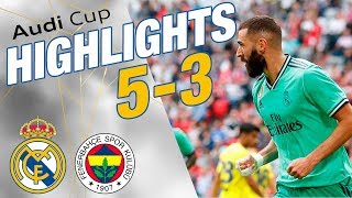 GOALS amp HIGHLIGHTS  Real Madrid 53 Fenerbahçe [upl. by Nommad671]