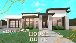 25KBLOXBURG MODERN HOUSEBUILD NO GAMEPASS [upl. by Mini]