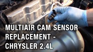 Multiair Cam Sensor Replacement  Chrysler 24L [upl. by Trixy]