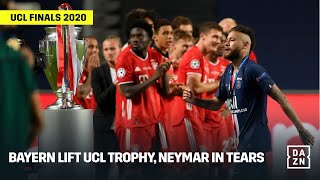 FULL CELEBRATIONS  Bayern Lift UCL Trophy Neymar In Tears [upl. by Daniele]