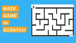 Lecture 11  MAKE MAZE GAME IN SCRATCH  GAME DEVELOPMENT  Scratch Tutorial [upl. by Darlleen552]