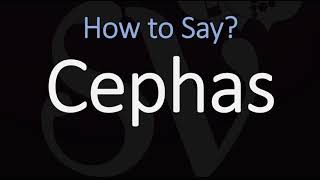 How to Pronounce Cephas CORRECTLY Saint Peter the Apostle [upl. by Netsew]