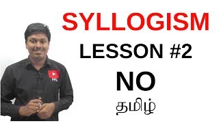 SYLLOGISM LESSON2TAMIL NO [upl. by Akemet]