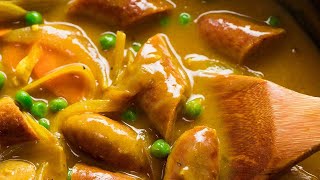 Curried Sausages [upl. by Ierna]