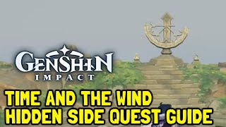 Genshin Impact Time And The Wind Hidden Side Quest Guide Secret Island Location [upl. by Lemahs855]