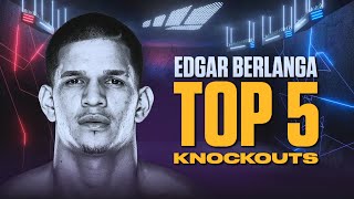 Top 5 Edgar Berlanga Knockouts [upl. by Repard23]