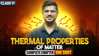 Thermal Properties of Matter Class 11 One Shot  NCERT Physics Full Chapter11 Important Questions [upl. by Atteval]