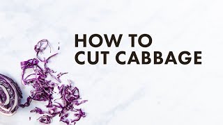 How to Cut Cabbage [upl. by Aztiram]