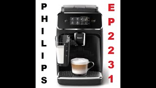 Kaffeeautomat Philips EP2231 verliert Wasser undicht [upl. by Ynavoeg]