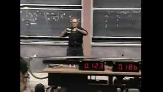 Lec 16 Elastic and Inelastic Collisions  801 Classical Mechanics Fall 1999 Walter Lewin [upl. by Matthew589]