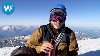 Besteigung des Mont Blanc dem höchsten Berg der Alpen [upl. by Elleivap702]