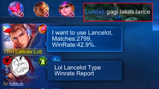 LANCELOT FAKE WINRATE [upl. by Filipe]