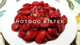 HOW TO COOK HOTDOG BISTEK  Kats Empire [upl. by Anekahs]