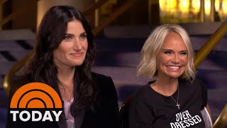 Idina Menzel And Kristin Chenoweth Reminisce About ‘Wicked’  TODAY [upl. by Irabaj886]