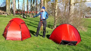 Best 1 Person 4 Season Tent  Hilleberg Akto Vs Hilleberg Soulo  Review  Head to Head [upl. by Julianne523]