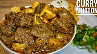 THE BEST JAMAICAN CURRY MUTTON RECIPE [upl. by Laws]