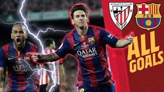 ⚽💥 ALL GOALS vs ATHLETIC CLUB in COPA DEL REY FINALS [upl. by Onitnevuj418]