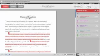 Reading the Originality Report in Turnitin [upl. by Akiraa179]