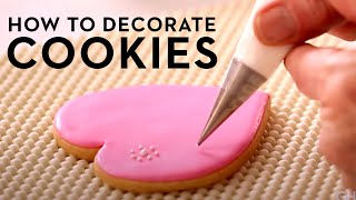 How To Decorate Cookies for Beginners  Good Housekeeping [upl. by Nus]