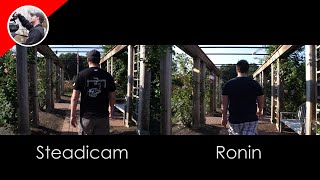 Steadicam vs Ronin Gimbal Shootout [upl. by Gromme]