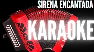 Juan David Herrera  Sirena encantada  Karaoke [upl. by Rock]