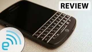 BlackBerry Q10 review  Engadget [upl. by Maroj]