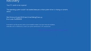 How to fix your PC needs to be repaired windows 1011 Updated 2024 [upl. by Starbuck]