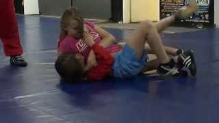 UGA KIDS GRAPPLING JENN AND SIERRA GRAPPLING [upl. by Huttan]