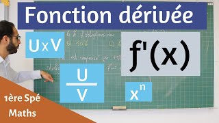 COMMENT calculer une fonction dérivée fx [upl. by Ajnot]