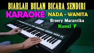 BULAN SABIT  Broery Marantika  KARAOKE Nada Wanita  FDO [upl. by Swarts]