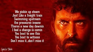 Unstoppable Now  Super 30  Hrithik Roshan  We are unstoppable now  Lyrics [upl. by Laerdna]