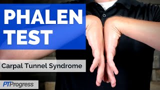 Phalen Test for Carpal Tunnel Syndrome [upl. by Antonie]